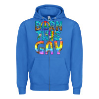 True Royal Western Born This Gay Zipper Hoodie - BundleAndBundleShop