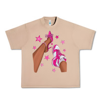 Burro afro sneakers and heels Urban Heavy Tee - NancyCooperArtShop