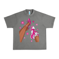 Tornado afro sneakers and heels Urban Heavy Tee - NancyCooperArtShop
