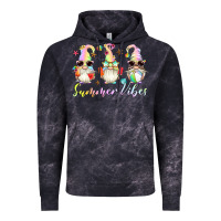 Cloud Black summer vibes gnomes Vintage Hoodie - Artiststas