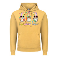 Vintage Mustard summer vibes gnomes Vintage Hoodie - Artiststas