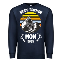 Navy Best Buckin Mom Ever Premium Sweatshirt - Bettercallsaul