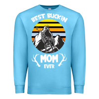 Ocean Blue Best Buckin Mom Ever Premium Sweatshirt - Bettercallsaul