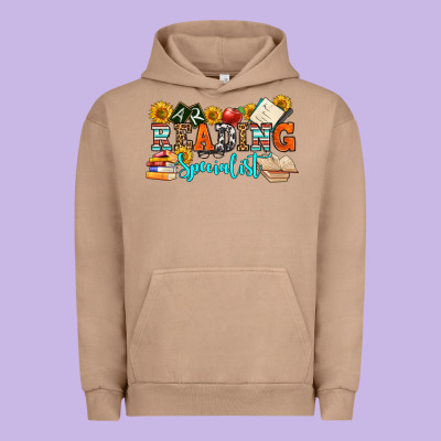 Reading Specialist Olivia Urban Hoodie Designed By Oliviacreatesart