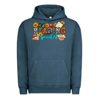 Pigment Midnight Navy reading specialist olivia Urban Hoodie - OliviaCreatesArt