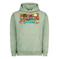 Pigment Oil Green reading specialist olivia Urban Hoodie - OliviaCreatesArt