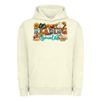 Pigment Pistachio reading specialist olivia Urban Hoodie - OliviaCreatesArt