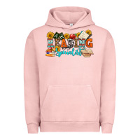 Pigment Salmon reading specialist olivia Urban Hoodie - OliviaCreatesArt