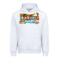 White reading specialist olivia Urban Hoodie - OliviaCreatesArt