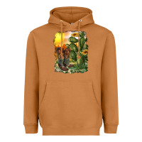 Meerkat western boots with cactus and desert Heavyweight Hoodie - RanaPortraitStore