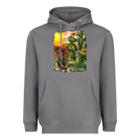 Storm western boots with cactus and desert Heavyweight Hoodie - RanaPortraitStore