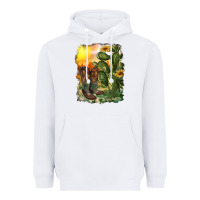 White western boots with cactus and desert Heavyweight Hoodie - RanaPortraitStore