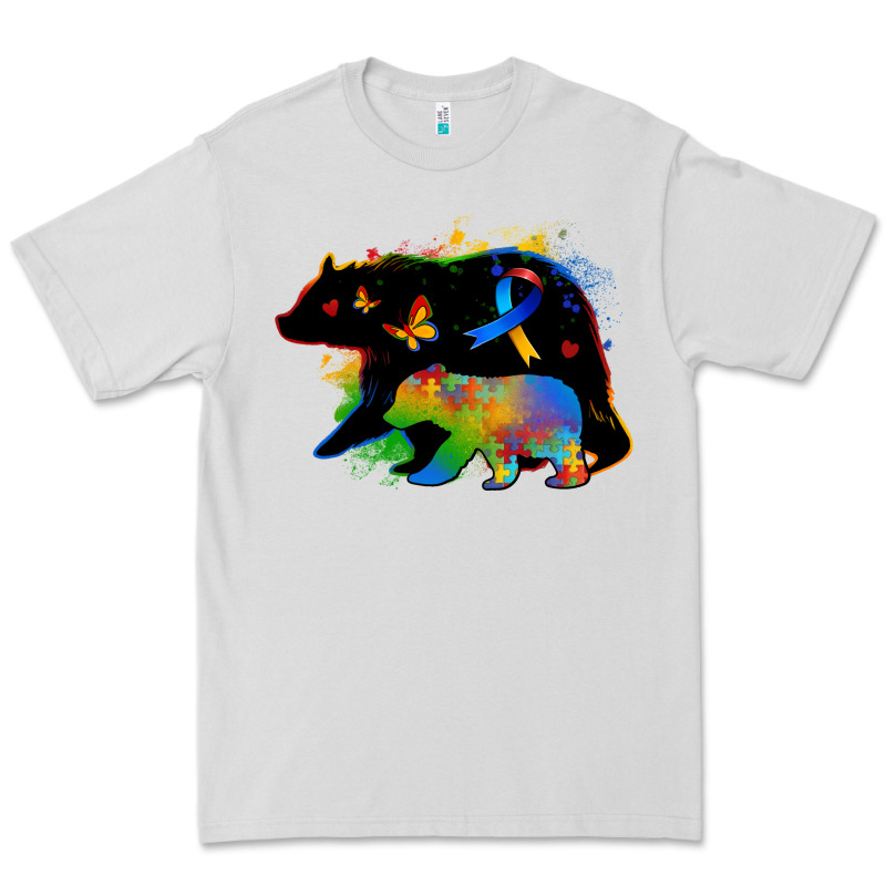 Autism Mama Bear Premium Tee by Zillion Design Studio | Teevron
