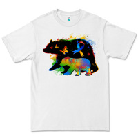 White autism mama bear Premium Tee - Zillion Design Studio
