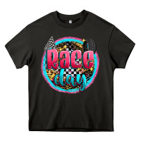 Asphalt race day Heavy Core Tee - Zillion Design Studio