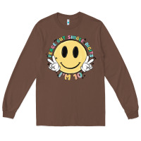 Chestnut peace out single digits im 10 Long Sleeve Tee - MaliasSmallBusiness