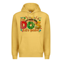 Antique Gold I'm dos let's Fiesta Premium Hoodie - NancyCooperArtShop