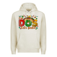 Oatmeal Heather I'm dos let's Fiesta Premium Hoodie - NancyCooperArtShop