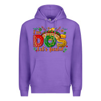 Purple I'm dos let's Fiesta Premium Hoodie - NancyCooperArtShop