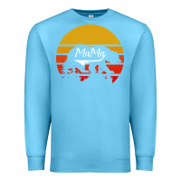 Ocean Blue Mama Bear Premium Sweatshirt - Bettercallsaul