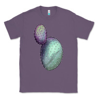 Lavender opunthia santa rita cactus Classic Tee - LillyAllenDesigns