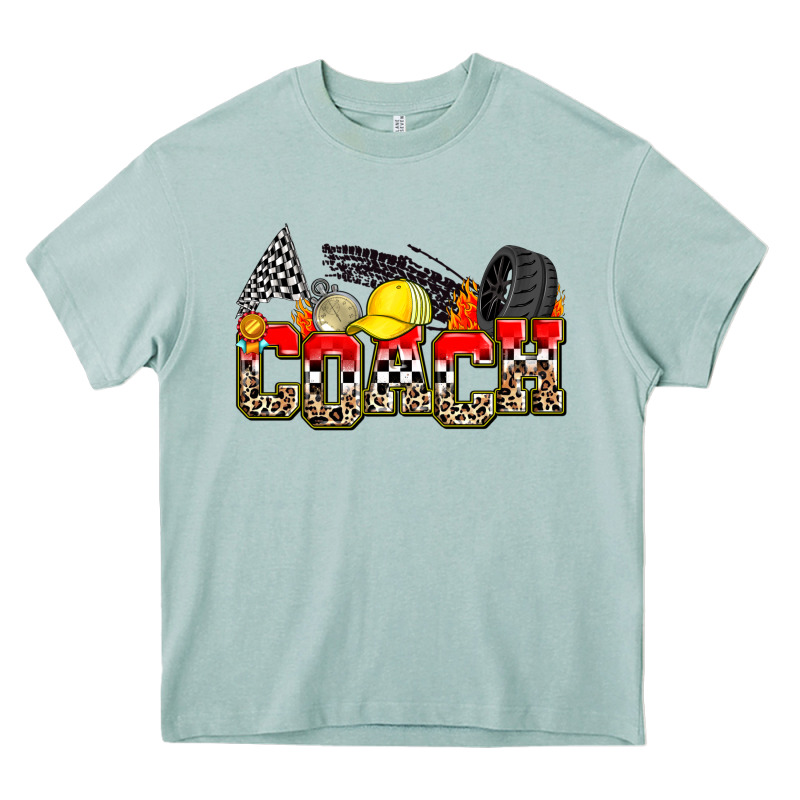 Race Coach Heavy Core Tee by Zillion Design Studio | Teevron