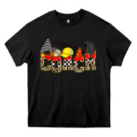 Black race coach Heavy Core Tee - Zillion Design Studio