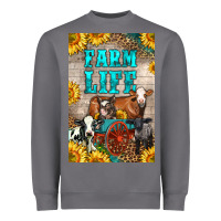 Storm Western Farm Life Heavyweight Sweatshirt - LillyAllenDesigns