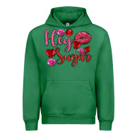 Emerald hey sugar with lips and candies olivia Urban Hoodie - OliviaCreatesArt
