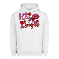 Pigment Lunar Rock hey sugar with lips and candies olivia Urban Hoodie - OliviaCreatesArt