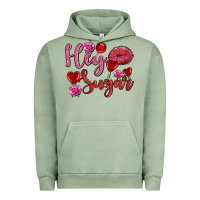Pigment Oil Green hey sugar with lips and candies olivia Urban Hoodie - OliviaCreatesArt