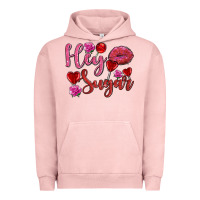 Hey Sugar With Lips And Candies Olivia Urban Hoodie | Teevron
