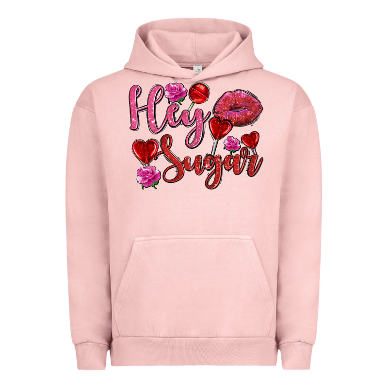 Hey Sugar With Lips And Candies Olivia Urban Hoodie by OliviaCreatesArt | Teevron