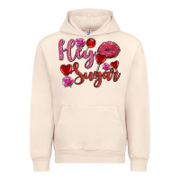 Sandshell hey sugar with lips and candies olivia Urban Hoodie - OliviaCreatesArt