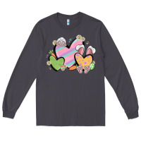 Smoke easter hearts Long Sleeve Tee - MaliasSmallBusiness