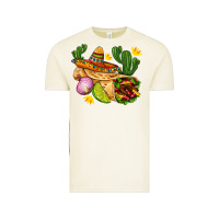 Vintage Arctic burrito  with sombrero and union with cactus Vintage Tee - AdoDesignShop