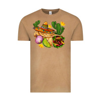Vintage Camel burrito  with sombrero and union with cactus Vintage Tee - AdoDesignShop