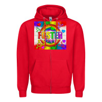 Red Foster Love LGBTQ+ Tumbler Zipper Hoodie - BundleAndBundleShop