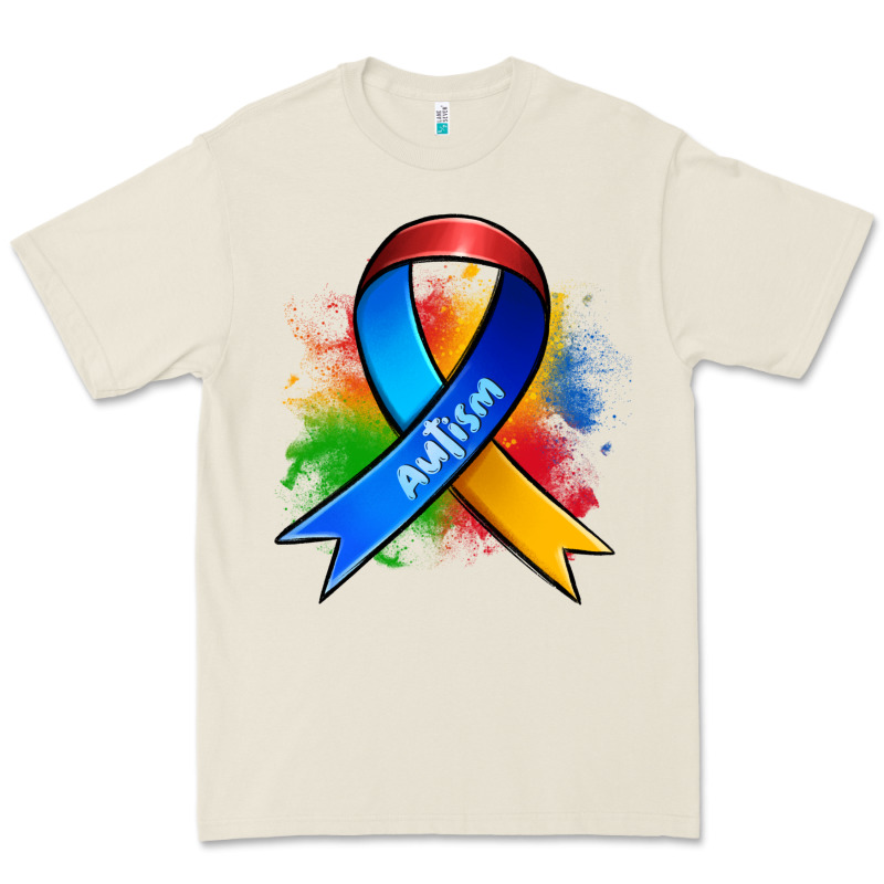 Autism Ribbon Premium Tee by Zillion Design Studio | Teevron