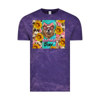 Cloud Purple mama bear Vintage Tee - Artiststas