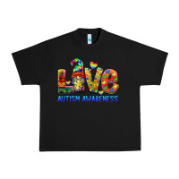Black autism awareness love Urban Heavy Tee - BarkalooDesign