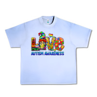 Grape Ice autism awareness love Urban Heavy Tee - BarkalooDesign