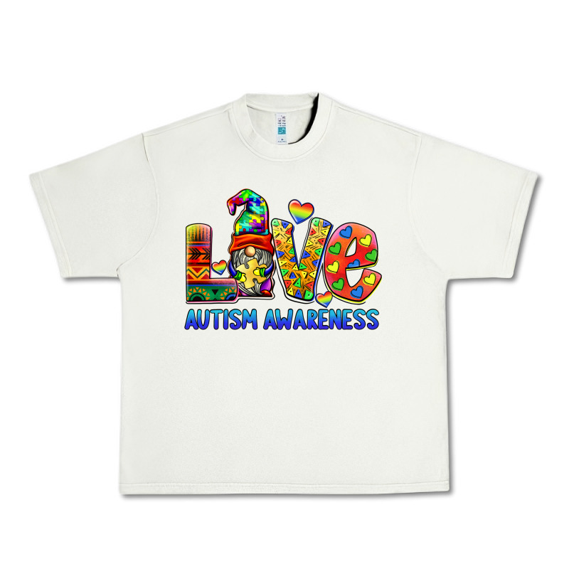 Autism Awareness Love Urban Heavy Tee by BarkalooDesign | Teevron