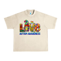 Sandshell autism awareness love Urban Heavy Tee - BarkalooDesign
