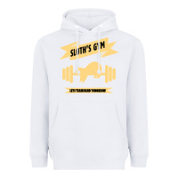White Sloth s Gym Heavyweight Hoodie - Bettercallsaul