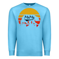 Ocean Blue Mama Bear Premium Sweatshirt - Bettercallsaul