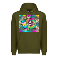Army Green get loaded tea Premium Hoodie - JahusDesignShop