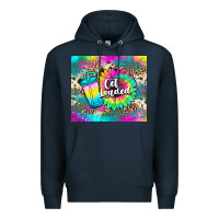 Navy get loaded tea Premium Hoodie - JahusDesignShop