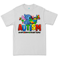 Dove Grey autism stitch accept love understand Premium Tee - Zillion Design Studio