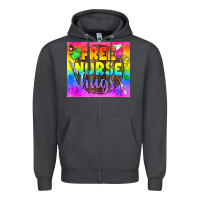 Smoke Free Nurse Hugs LGBTQ+ Tumbler Zipper Hoodie - BundleAndBundleShop